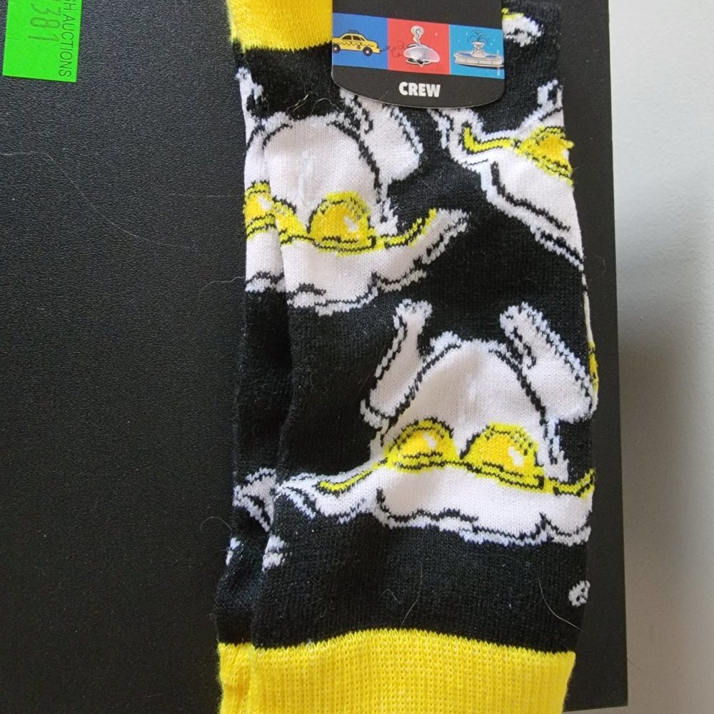 Friends Socks Turkey with Glasses from the Thanksgiving Episode NWT! - Picture 2 of 3